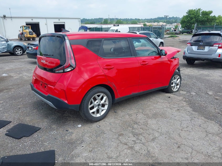 2023 Kia Soul VIN KNDJ23AU5P7207678 IAAI salvage auction — FRONT END, Salvage (Pennsylvania), sold $1,950 on 2026-07-31 (photo 4)