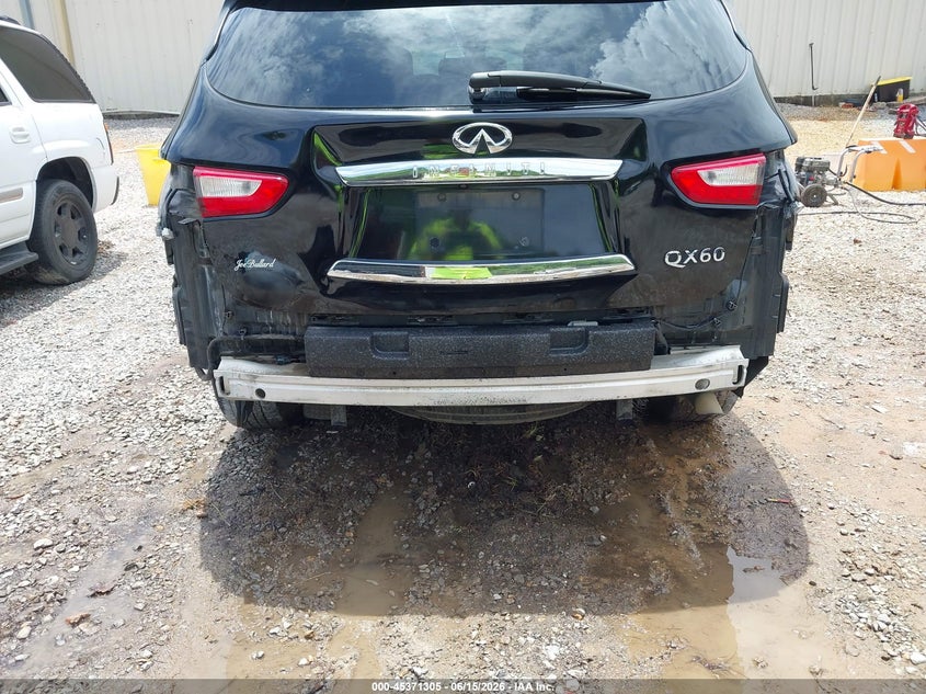 2015 Infiniti Qx60 VIN 5N1AL0MN7FC501729 IAAI salvage auction — REAR END, Salvage (Mississippi), sold $225 on 2026-07-10 (photo 6)