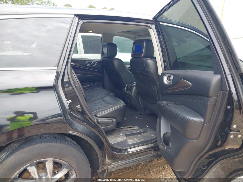 2015 Infiniti Qx60 VIN 5N1AL0MN7FC501729 IAAI salvage auction — REAR END, Salvage (Mississippi), sold $225 on 2026-07-10 (photo 8)