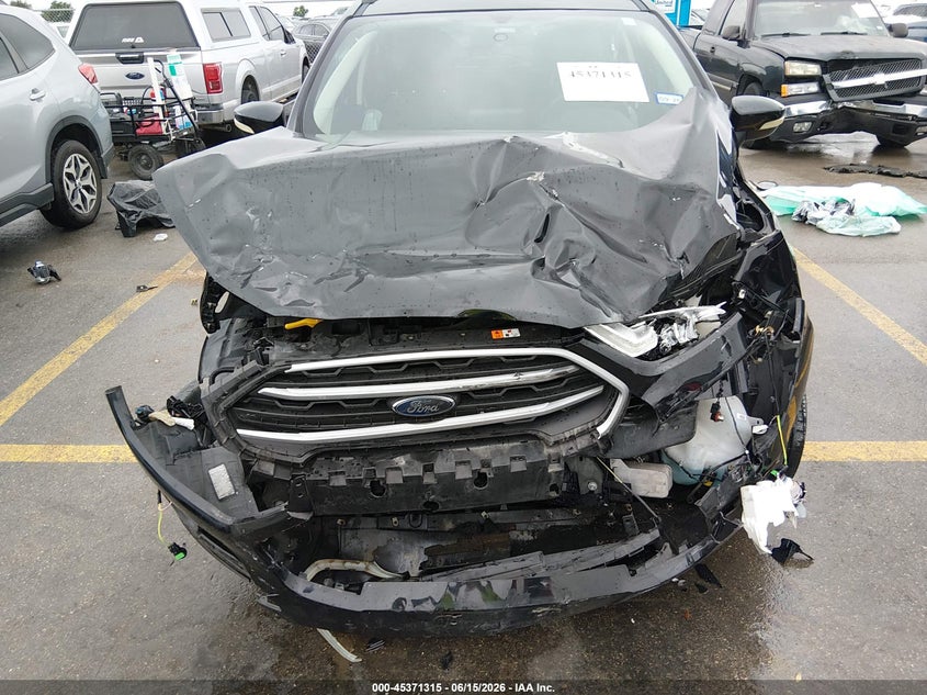 2018 Ford Ecosport VIN MAJ3P1TE5JC249857 IAAI salvage auction — FRONT END, Salvage (Texas), sold $325 on 2026-07-09 (photo 6)