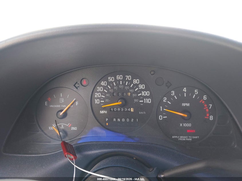 1995 Chevrolet Lumina VIN 2G1WN52M3S9225880 IAAI salvage auction — NORMAL WEAR, Original (Ohio), sold $825 on 2026-07-07 (photo 7)