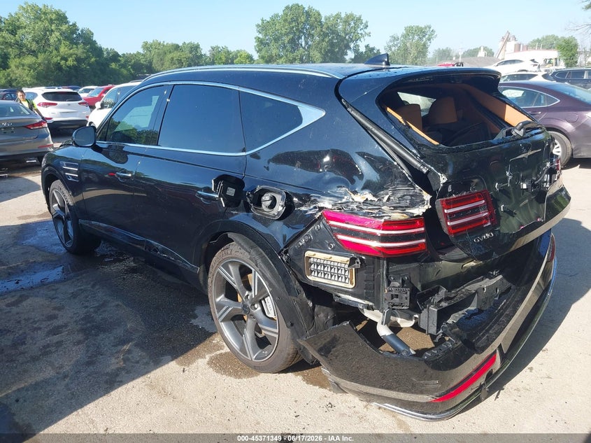 2026 Genesis Gv80 VIN KMUHEESCXTU300616 IAAI salvage auction — REAR END, Salvage (Missouri), sold $30,900 on 2026-07-29 (photo 3)