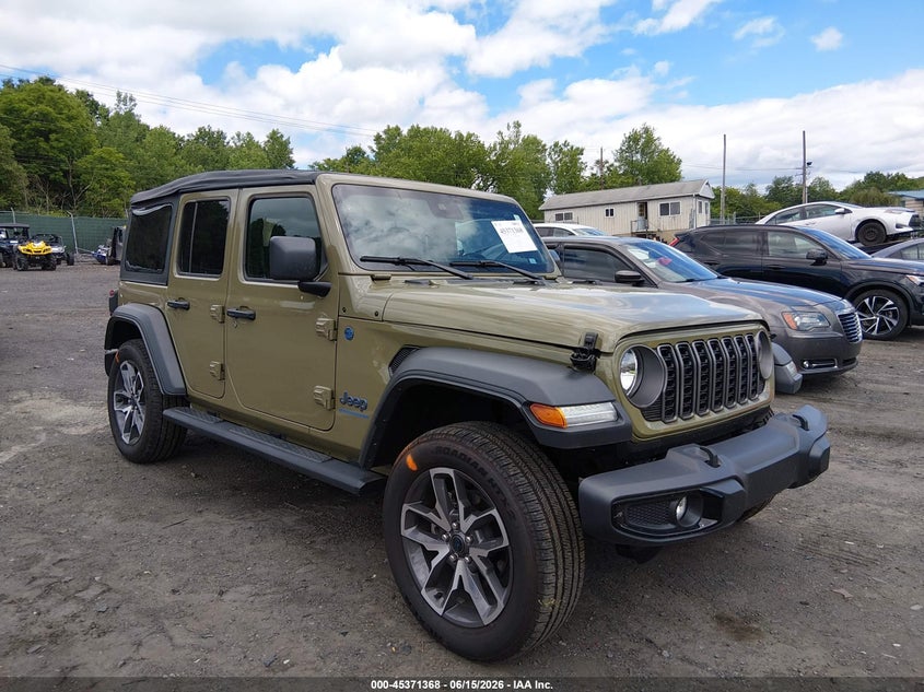 2025 Jeep Grand wagoneer VIN 1C4RJXN61SW536837 IAAI salvage auction — LEFT REAR, Salvage Title, sold $17,600 on 2026-07-28 (photo 1)
