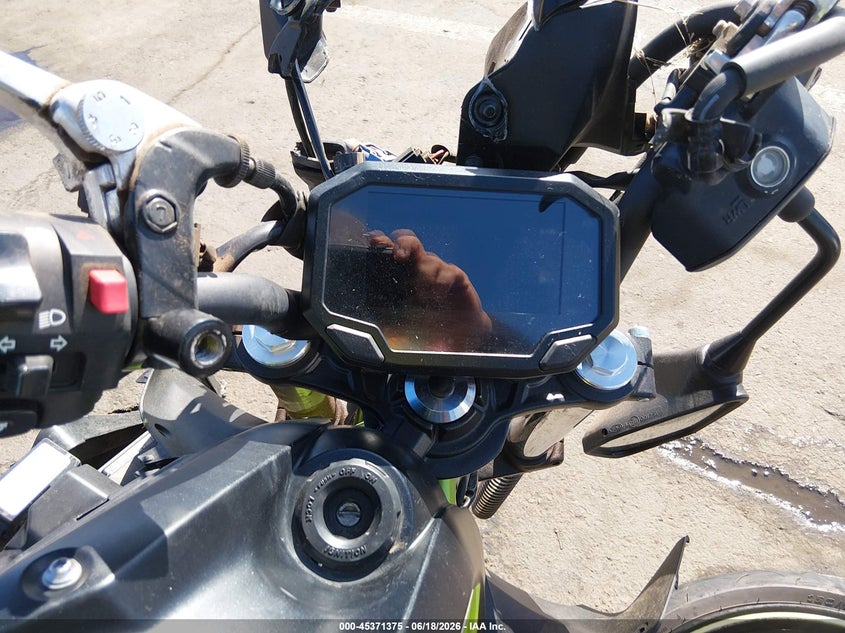2022 Kawasaki Er VIN ML5EREL19NDA73622 IAAI salvage auction — ROLLOVER, Salvage Title, sold $225 on 2026-07-28 (photo 7)