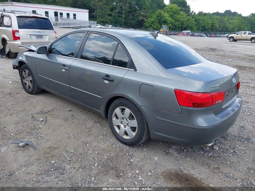 2009 Hyundai Sonata VIN 5NPET46F69H517030 IAAI salvage auction — FRONT END, Salvage (Georgia), sold $525 on 2026-07-17 (photo 3)