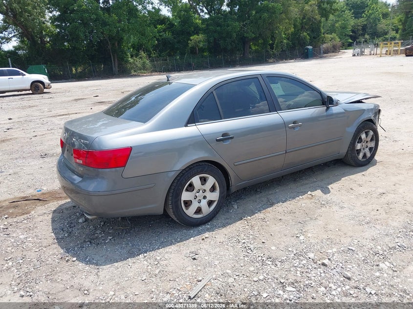2009 Hyundai Sonata VIN 5NPET46F69H517030 IAAI salvage auction — FRONT END, Salvage (Georgia), sold $525 on 2026-07-17 (photo 4)