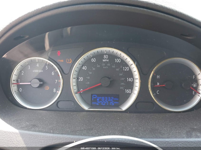 2009 Hyundai Sonata VIN 5NPET46F69H517030 IAAI salvage auction — FRONT END, Salvage (Georgia), sold $525 on 2026-07-17 (photo 7)