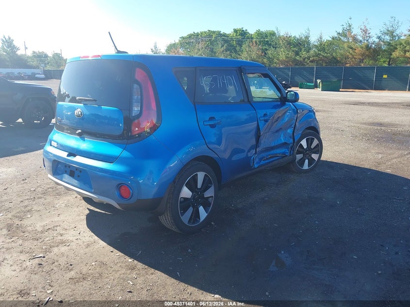 2019 Kia Soul VIN KNDJP3A53K7641889 IAAI salvage auction — RIGHT SIDE, Salvage (Indiana), sold $1,400 on 2026-07-28 (photo 4)