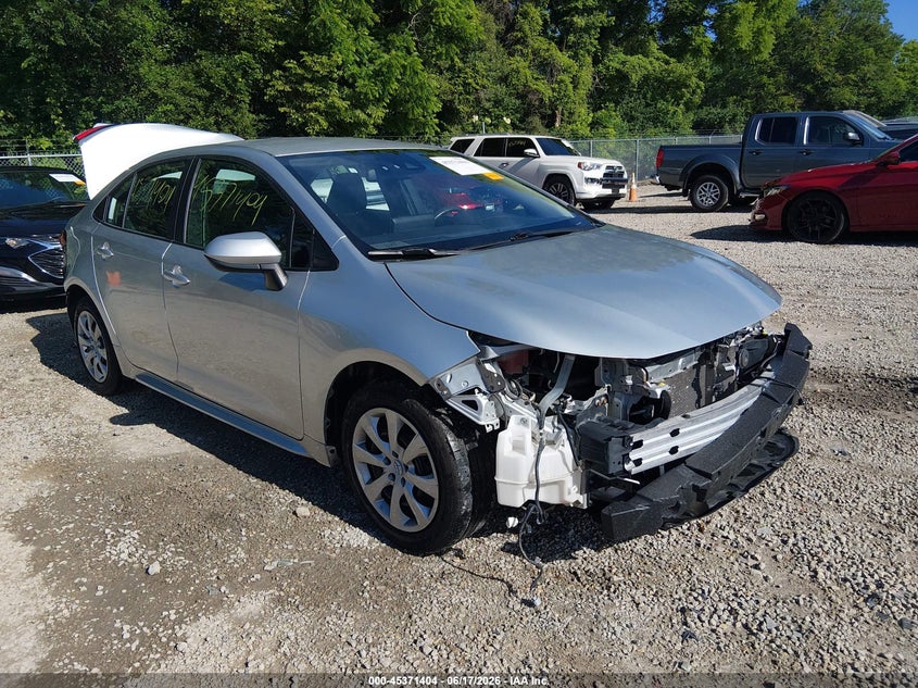 2022 Toyota Corolla VIN 5YFEPMAE9NP307991 IAAI salvage auction — REAR END, Salvage Title, sold $3,100 on 2026-07-17 (photo 1)