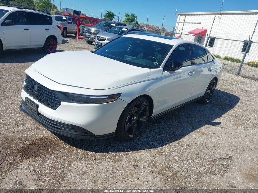 2024 Honda Accord VIN 1HGCY2F72RA010317 IAAI salvage auction — RIGHT FRONT, Salvage (Illinois), sold $9,700 on 2026-08-22 (photo 2)