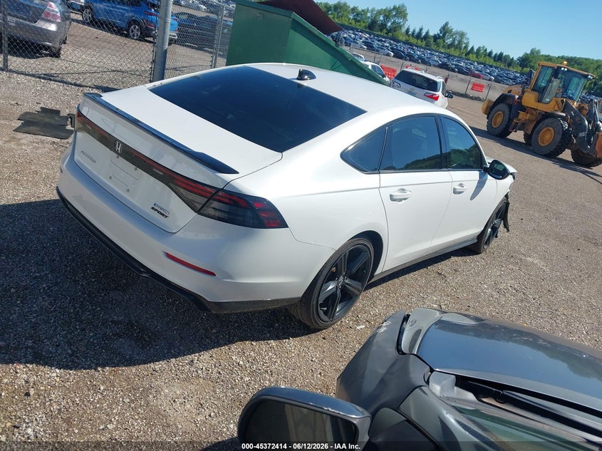 2024 Honda Accord VIN 1HGCY2F72RA010317 IAAI salvage auction — RIGHT FRONT, Salvage (Illinois), sold $9,700 on 2026-08-22 (photo 4)