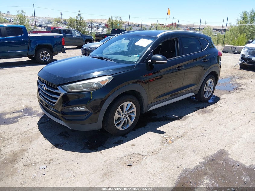 2017 Hyundai Tucson VIN KM8J33A23HU551357 IAAI salvage auction — NORMAL WEAR, Clear (New Mexico), sold $3,050 on 2026-07-13 (photo 2)