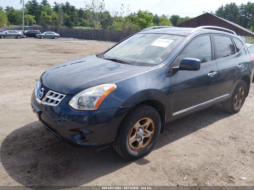 2012 Nissan Rogue VIN JN8AS5MV9CW396064 IAAI salvage auction — NORMAL WEAR, Clear (Massachusetts), sold $400 on 2026-07-10 (photo 2)