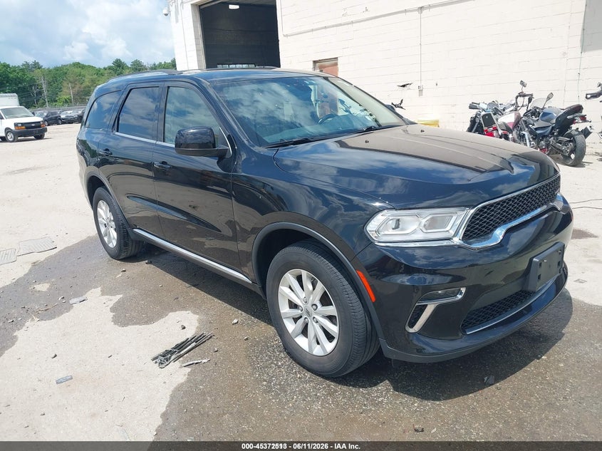 2021 Dodge Durango VIN 1C4RDJAG3MC688206 IAAI salvage auction — ALL OVER, Sf97 (New Hampshire), sold $12,800 on 2026-07-31 (photo 1)