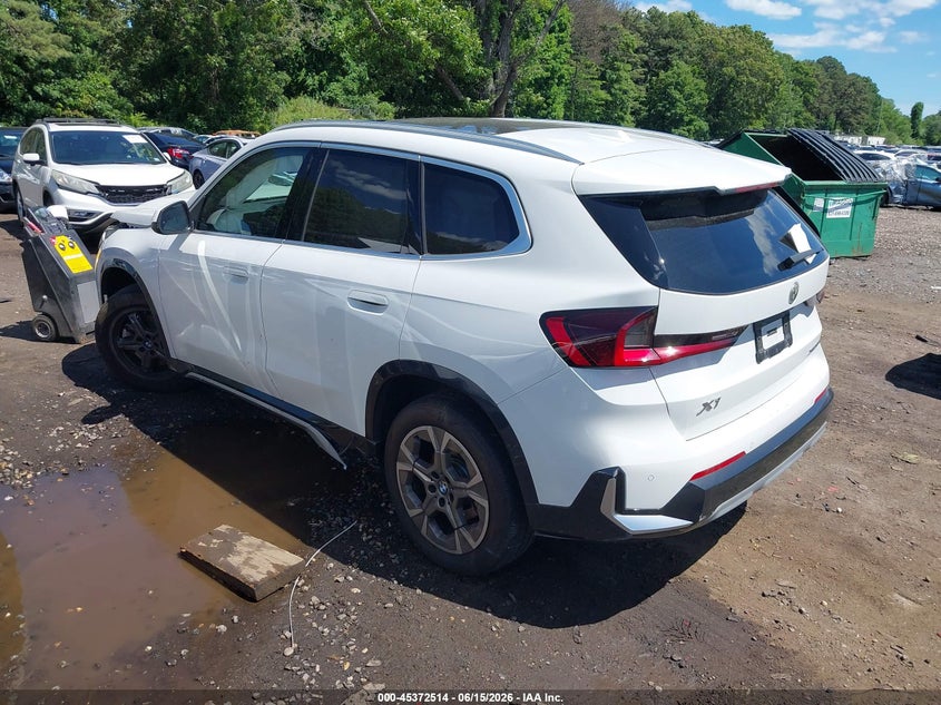 2025 BMW X1 VIN WBX73EF00S5118102 IAAI salvage auction — FRONT END, Salvage Title, sold $9,850 on 2026-08-11 (photo 3)