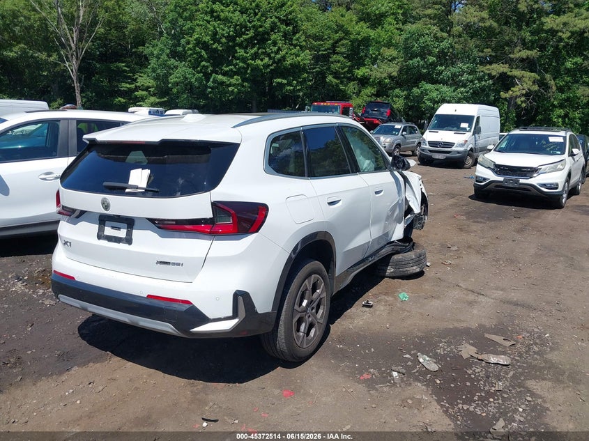 2025 BMW X1 VIN WBX73EF00S5118102 IAAI salvage auction — FRONT END, Salvage Title, sold $9,850 on 2026-08-11 (photo 4)