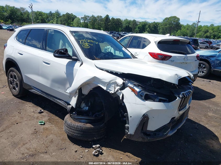 2025 BMW X1 VIN WBX73EF00S5118102 IAAI salvage auction — FRONT END, Salvage Title, sold $9,850 on 2026-08-11 (photo 6)