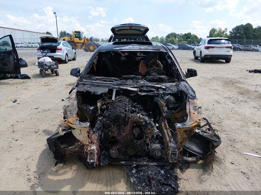 2011 BMW 5 series VIN WBAFR7C58BC606080 IAAI salvage auction — EXTERIOR BURN, Bill Of Sale (Georgia), sold $300 on 2026-07-09 (photo 6)