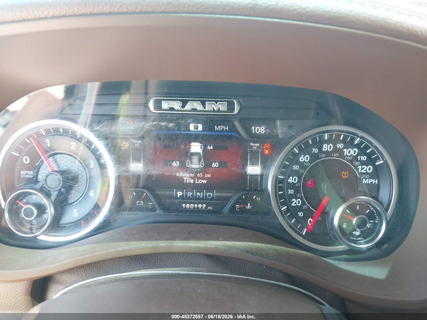 2019 Ram 2500 VIN 3C6UR5FLXKG714908 IAAI salvage auction — LEFT SIDE, Original (Texas), sold $14,400 on 2026-07-23 (photo 7)