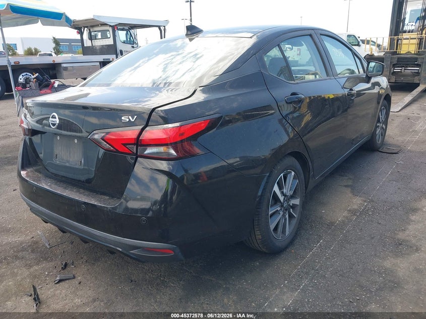 2021 Nissan Versa VIN 3N1CN8EVXML865989 IAAI salvage auction — LEFT SIDE, Salvage Title, sold $3,000 on 2026-07-17 (photo 4)