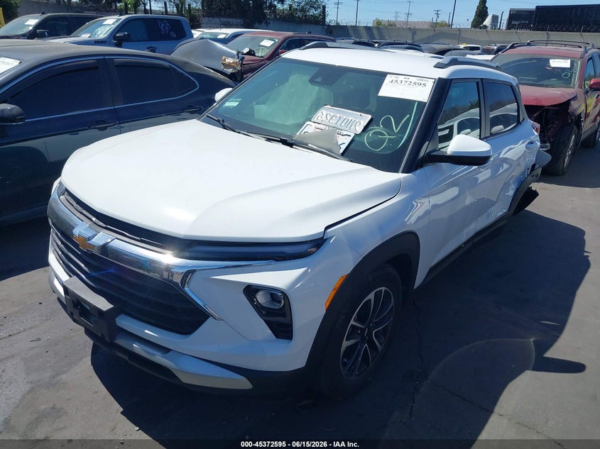 2024 Chevrolet Trailblazer VIN KL79MPSL7RB119626 IAAI salvage auction — LEFT REAR, Salvage Title, sold $3,350 on 2026-07-29 (photo 2)