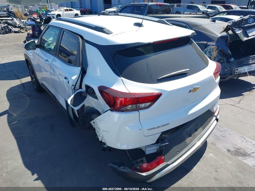 2024 Chevrolet Trailblazer VIN KL79MPSL7RB119626 IAAI salvage auction — LEFT REAR, Salvage Title, sold $3,350 on 2026-07-29 (photo 3)
