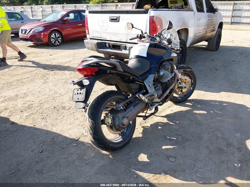 2006 Moto guzzi Breva VIN ZGULPC0056M112981 IAAI salvage auction — FRONT END, Clear (Tennessee), sold $475 on 2026-07-07 (photo 4)