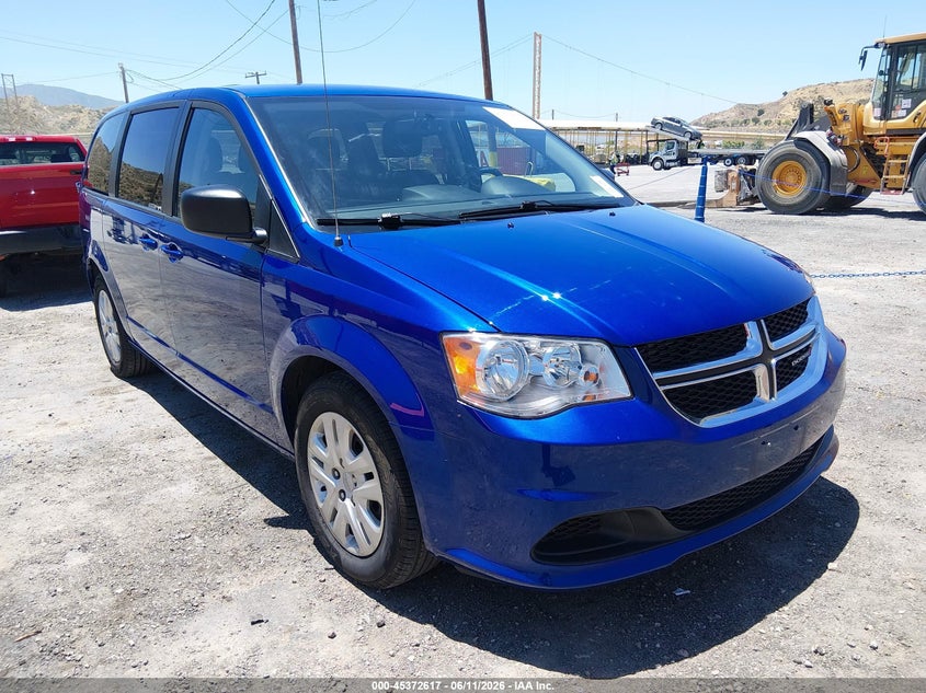 2018 Dodge Grand caravan VIN 2C4RDGBG6JR248596 IAAI salvage auction — LEFT SIDE, Sf97 (California), sold $11,100 on 2026-07-28 (photo 1)