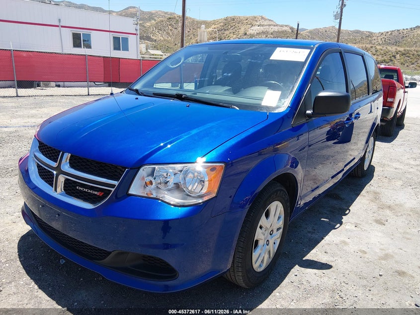 2018 Dodge Grand caravan VIN 2C4RDGBG6JR248596 IAAI salvage auction — LEFT SIDE, Sf97 (California), sold $11,100 on 2026-07-28 (photo 2)