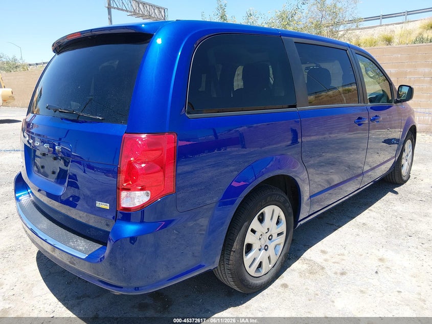 2018 Dodge Grand caravan VIN 2C4RDGBG6JR248596 IAAI salvage auction — LEFT SIDE, Sf97 (California), sold $11,100 on 2026-07-28 (photo 4)