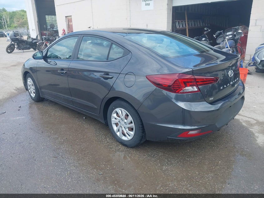 2020 Hyundai Elantra VIN 5NPD74LF9LH611950 IAAI salvage auction — ALL OVER, SF97 (New Hampshire), sold $11,000 on 2026-07-31 (photo 3)