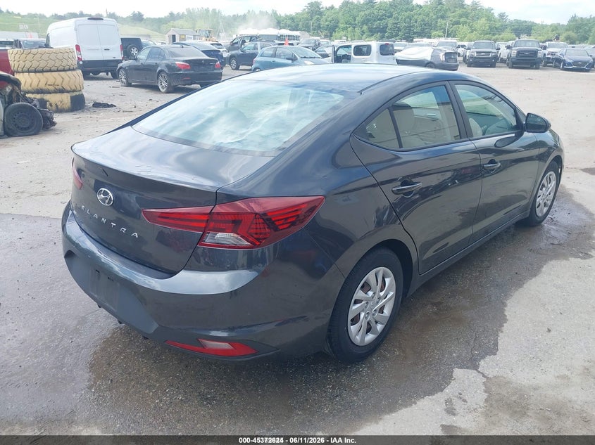 2020 Hyundai Elantra VIN 5NPD74LF9LH611950 IAAI salvage auction — ALL OVER, SF97 (New Hampshire), sold $11,000 on 2026-07-31 (photo 4)