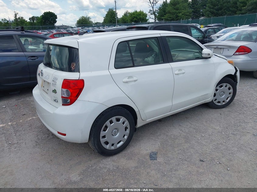 2013 Scion Xd VIN JTKKUPB45D1036488 IAAI salvage auction — FRONT END, Salvage (Kentucky), sold $550 on 2026-07-31 (photo 4)
