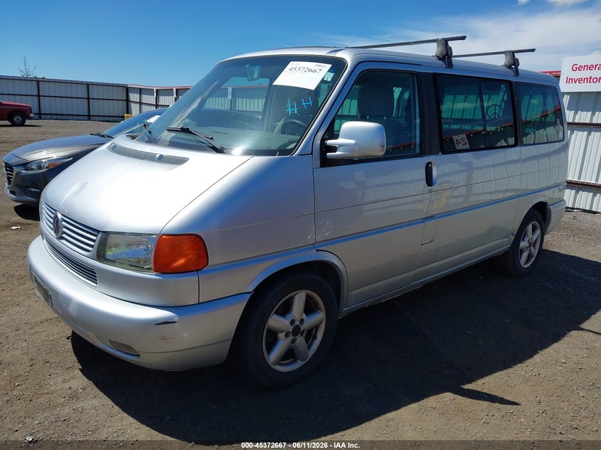 2003 Volkswagen Eurovan VIN WV2MB47013H034643 IAAI salvage auction — NORMAL WEAR, Release Of Interest (Washington), sold $775 on 2026-07-21 (photo 2)
