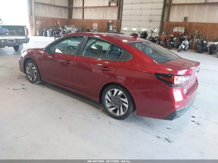 2024 Subaru LEGACY VIN 4S3BWAN67R3020235 IAAI salvage auction — RIGHT FRONT, Salvage Title, sold $8,050 on 2026-08-12 (photo 3)