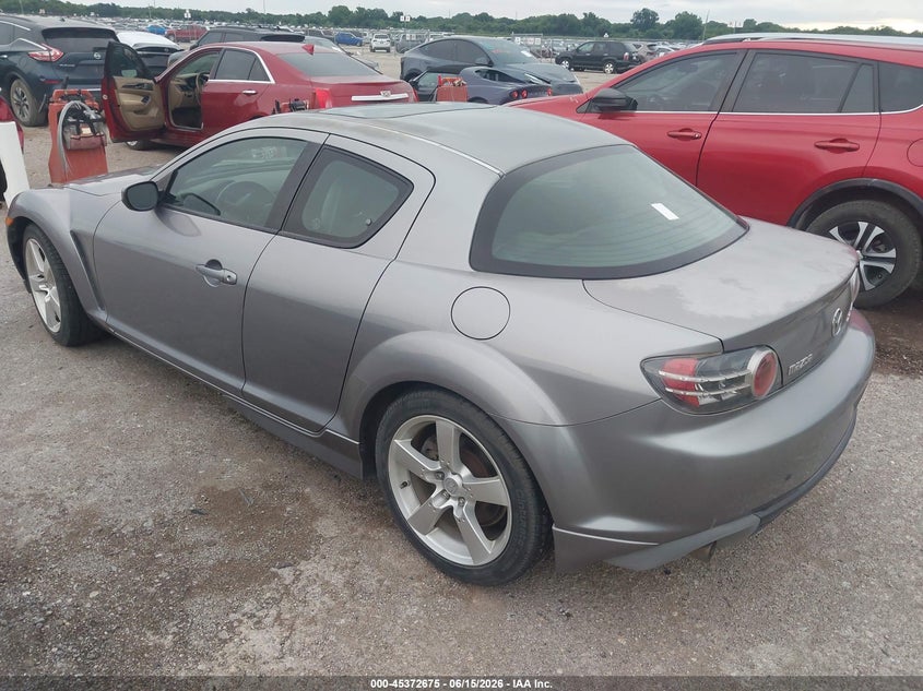 2004 Mazda Rx-8 VIN JM1FE17N240140639 IAAI salvage auction — WATER/FLOOD, Salvage (Texas), sold $25 on 2026-07-28 (photo 3)