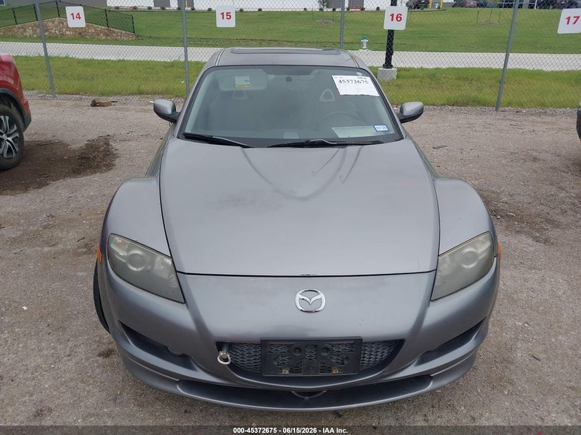 2004 Mazda Rx-8 VIN JM1FE17N240140639 IAAI salvage auction — WATER/FLOOD, Salvage (Texas), sold $25 on 2026-07-28 (photo 6)