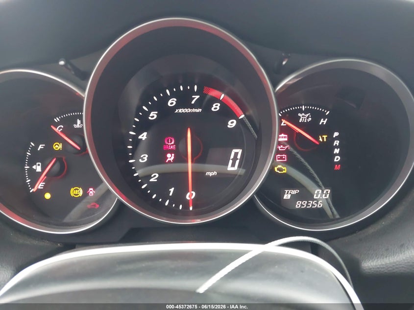 2004 Mazda Rx-8 VIN JM1FE17N240140639 IAAI salvage auction — WATER/FLOOD, Salvage (Texas), sold $25 on 2026-07-28 (photo 7)