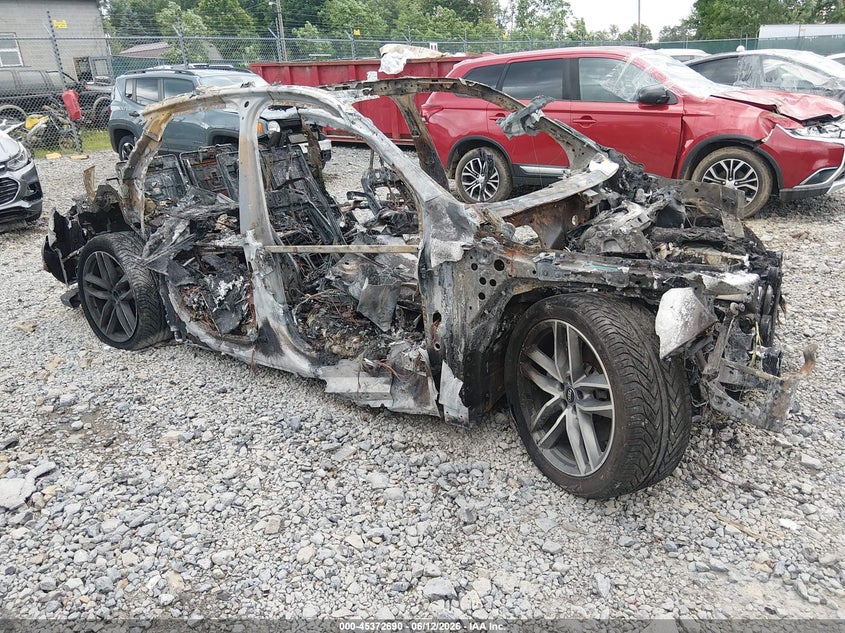 2017 Audi Q7 VIN WA1VABF78HD049366 IAAI salvage auction — TOTAL BURN, Non-Repairable Certificate (West Virginia), sold $75 on 2026-07-15 (photo 1)