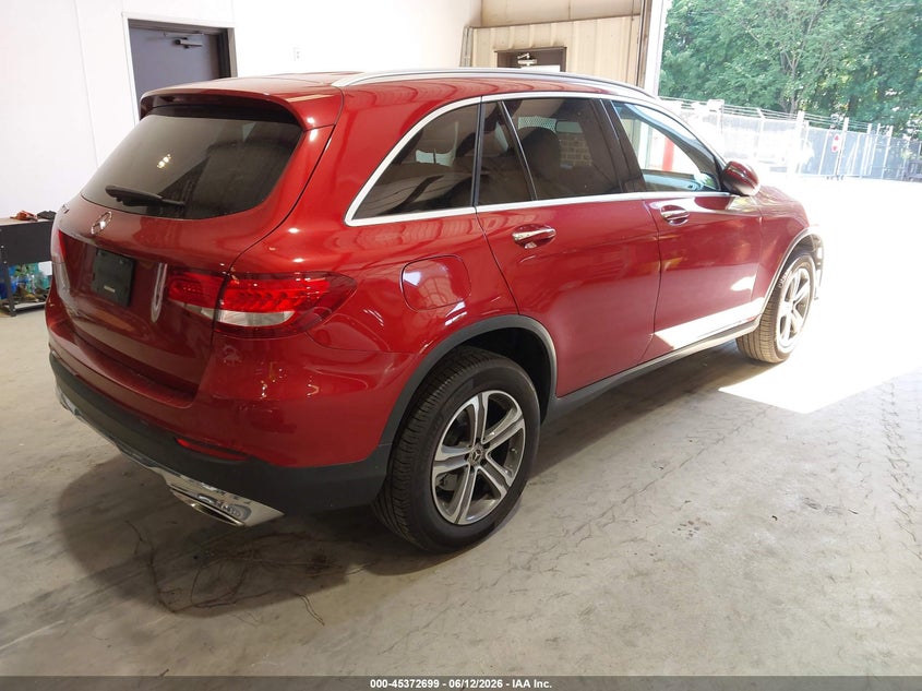 2019 Mercedes-benz Glc VIN WDC0G4JB0KF641887 IAAI salvage auction — FRONT END, Salvage (North Carolina), sold $6,100 on 2026-07-23 (photo 4)