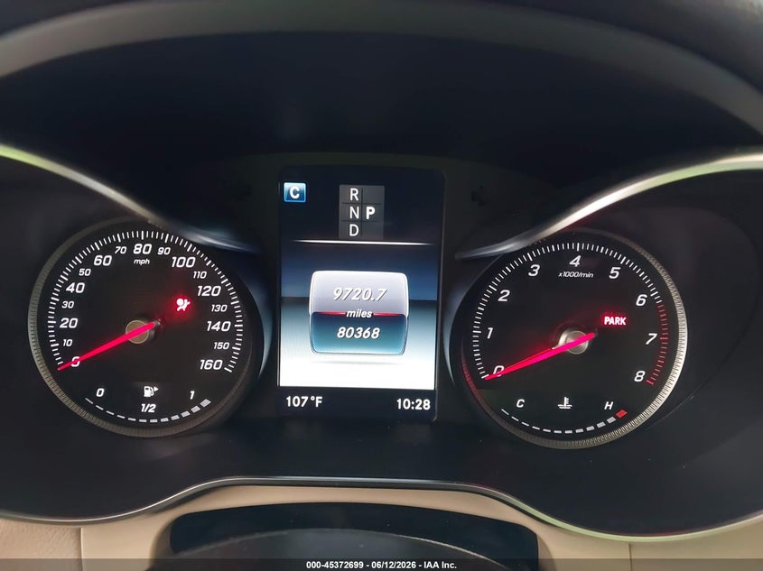 2019 Mercedes-benz Glc VIN WDC0G4JB0KF641887 IAAI salvage auction — FRONT END, Salvage (North Carolina), sold $6,100 on 2026-07-23 (photo 7)