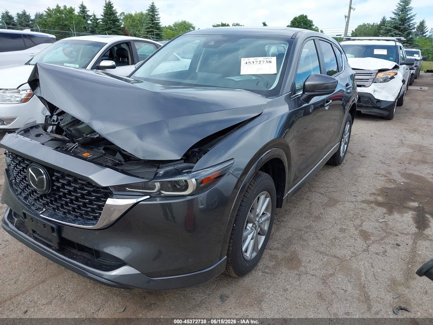 2025 Mazda Cx-5 VIN JM3KFBCL2S0628077 IAAI salvage auction — FRONT & REAR, Salvage - 75% Or Less (Maryland), sold $2,000 on 2026-07-30 (photo 2)