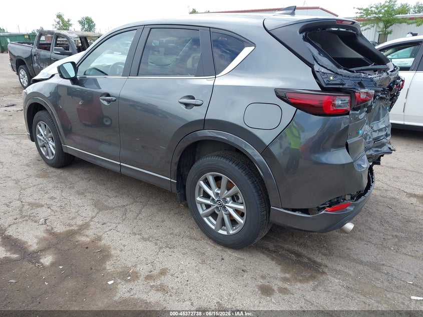 2025 Mazda Cx-5 VIN JM3KFBCL2S0628077 IAAI salvage auction — FRONT & REAR, Salvage - 75% Or Less (Maryland), sold $2,000 on 2026-07-30 (photo 3)