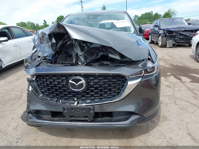 2025 Mazda Cx-5 VIN JM3KFBCL2S0628077 IAAI salvage auction — FRONT & REAR, Salvage - 75% Or Less (Maryland), sold $2,000 on 2026-07-30 (photo 6)