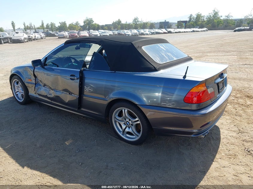 2001 BMW 3 series VIN WBABS53441JU81250 IAAI salvage auction — LEFT SIDE, Salvage (California), sold $425 on 2026-07-13 (photo 3)