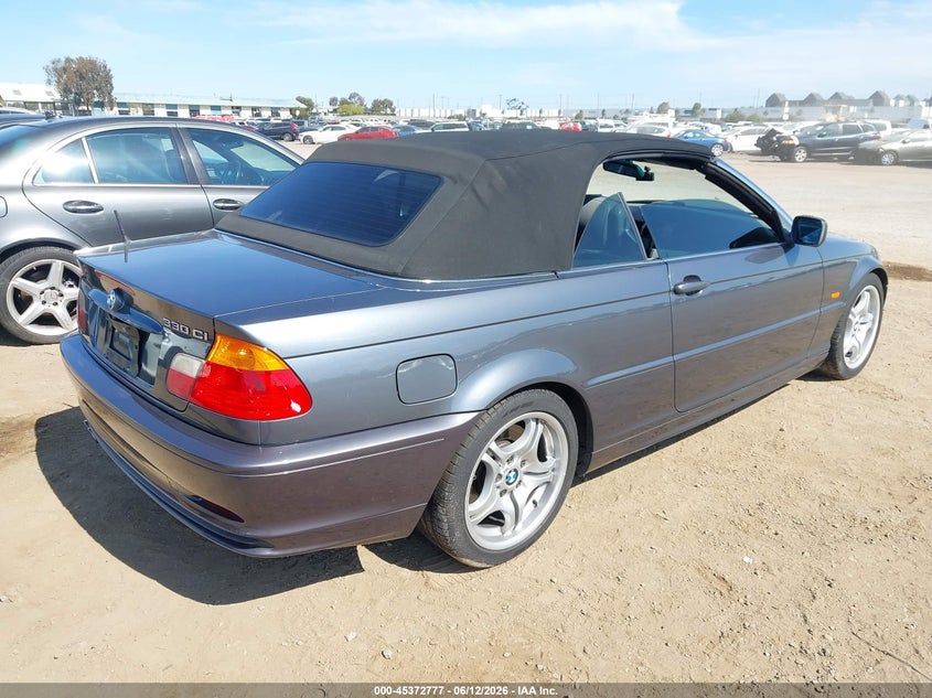2001 BMW 3 series VIN WBABS53441JU81250 IAAI salvage auction — LEFT SIDE, Salvage (California), sold $425 on 2026-07-13 (photo 4)
