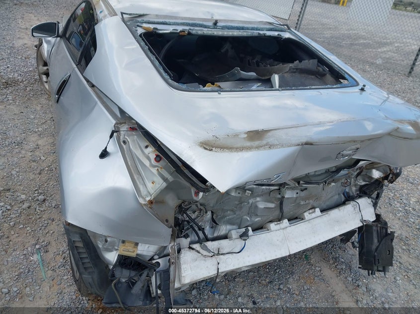 2007 Nissan 350z VIN JN1BZ34D07M505488 IAAI salvage auction — BIOHAZARD/CHEMICAL, Salvage (Mississippi), sold $200 on 2026-07-17 (photo 6)