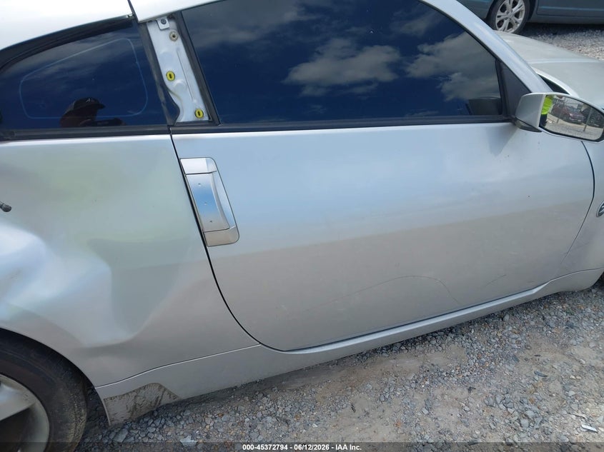 2007 Nissan 350z VIN JN1BZ34D07M505488 IAAI salvage auction — BIOHAZARD/CHEMICAL, Salvage (Mississippi), sold $200 on 2026-07-17 (photo 8)