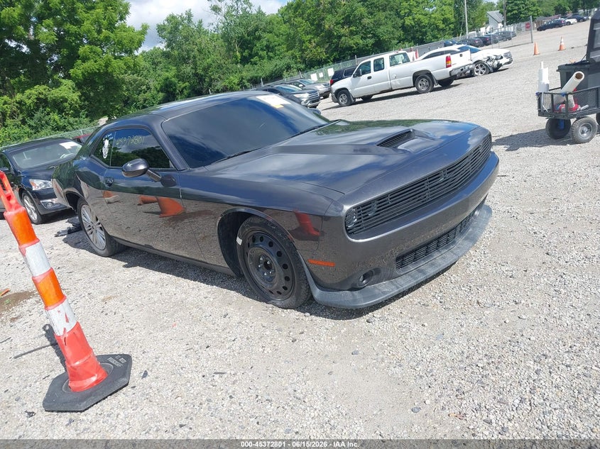 2021 Dodge Challenger VIN 2C3CDZJG3MH563566 IAAI salvage auction — REAR END, Salvage Title, sold $8,000 on 2026-07-28 (photo 1)