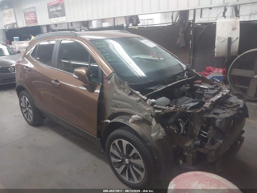 2017 Buick Encore VIN KL4CJCSB7HB073631 IAAI salvage auction — FRONT END, Salvage (Arizona), sold $25 on 2026-07-28 (photo 1)